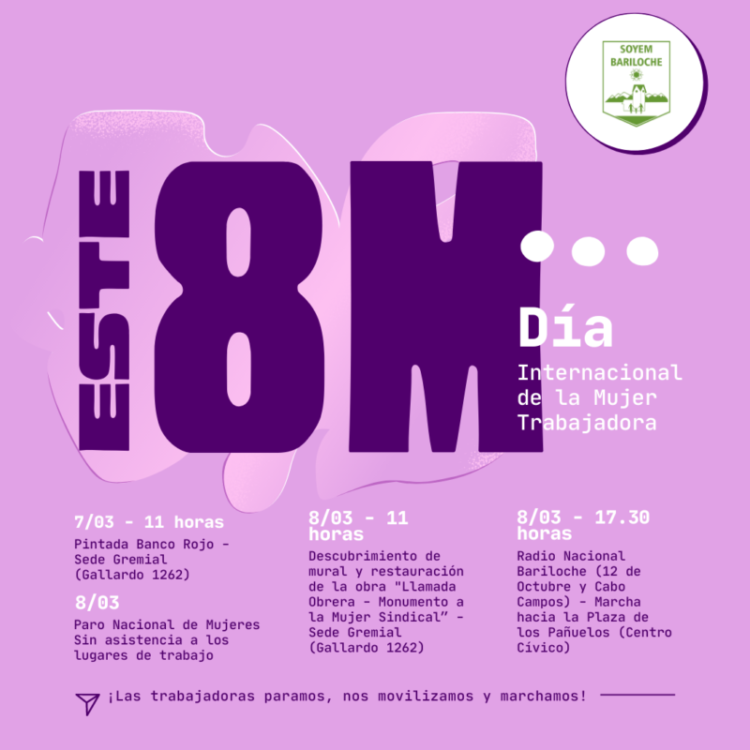 Paro Internacional y actividades en el 8 M 2023
